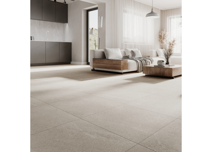 Керамограніт CERAMICA DESE0 Mora білий 60x60 см 5901503231760