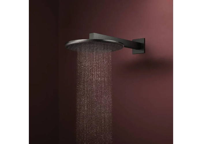 HG Raindance Alive S Верхній душ 300 1jet, brushed black chrome Hansgrohe графітовий 24520340