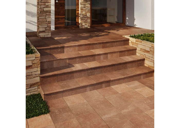 Керамограніт EXAGRES Stone коричневий 33x33 см 8435383430007