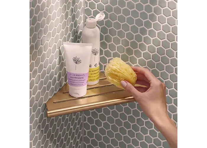 Полиця кутова Hansgrohe AddStoris бронза 41761140