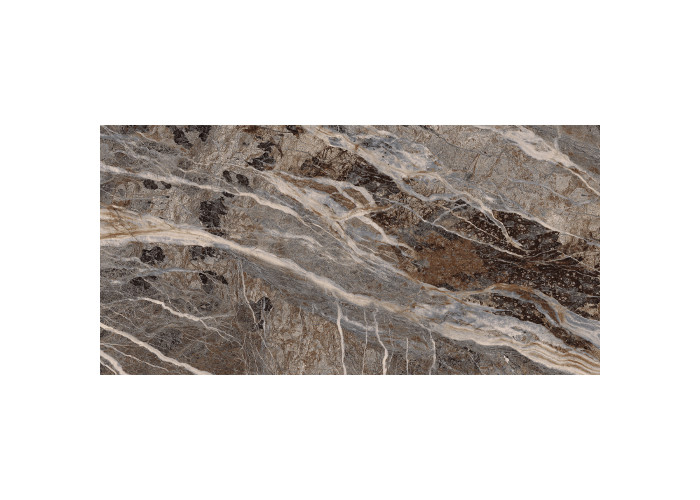 Керамограніт Інтеркерама Majestic коричневий 120x60 см 12060141032/KL