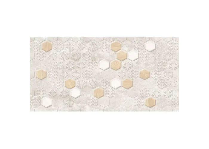 Плитка стінова ZN1061 Zen Бежевий Hexagons 300x600 Golden Tile