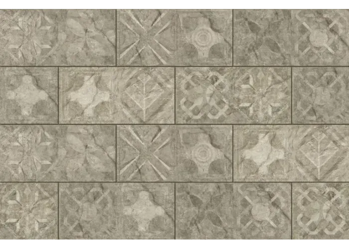 Плитка фасадна Torstone Grys Decor 148x300x9 Cerrad