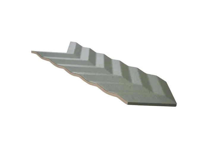 Плитка PERONDA Fold зелений 38x15 см 553549