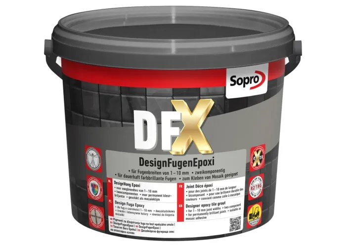Епоксидна фуга Sopro DFX 1201 білий №10 (3 кг)