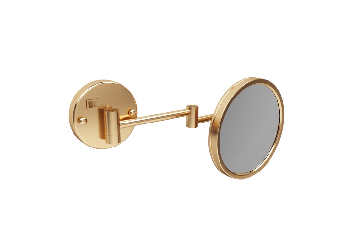 DFL53071002BG Flow Косметичне дзеркало, з підсвіткою, колір Brushed Gold PVD (1 сорт)