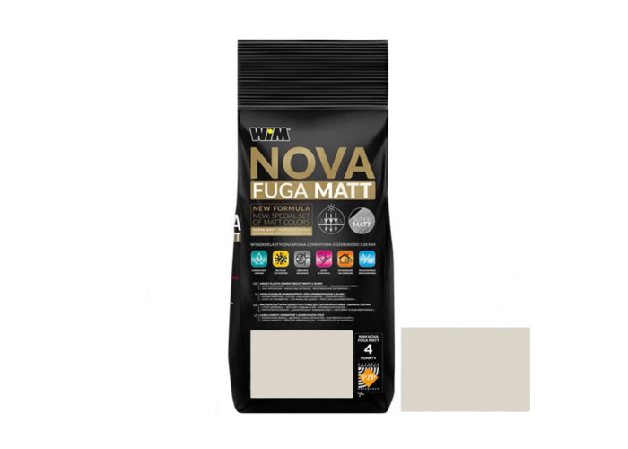 Зат WIM NOVA FUGA MATT 2/61 2кг пергамон бежевий