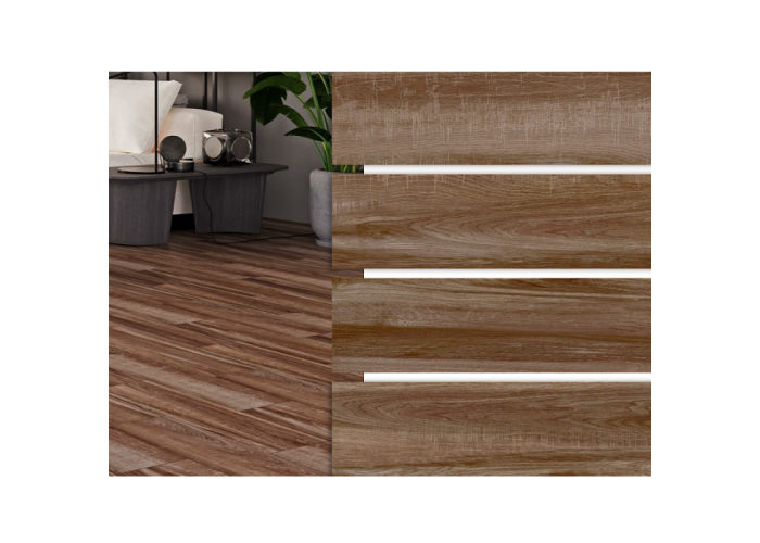 Керамограніт Cersanit Flaxwood коричневий 59.8x18.5 см TGGZ1065154952