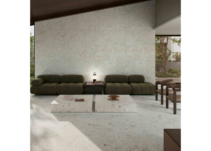 Керамограніт ALMERA CERAMICA (SPAIN) AMBROSSIA сірий 100x100 см 603093