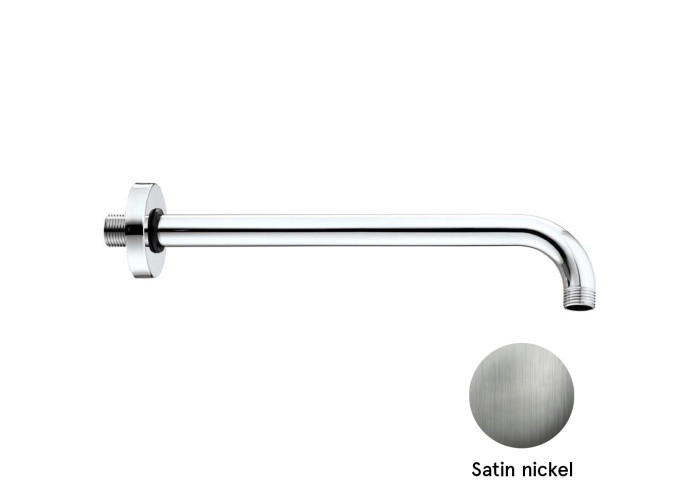 H19000H00094003 Кронштейн для душу, 350 мм., BRUSHED NICKEL (1 сорт)