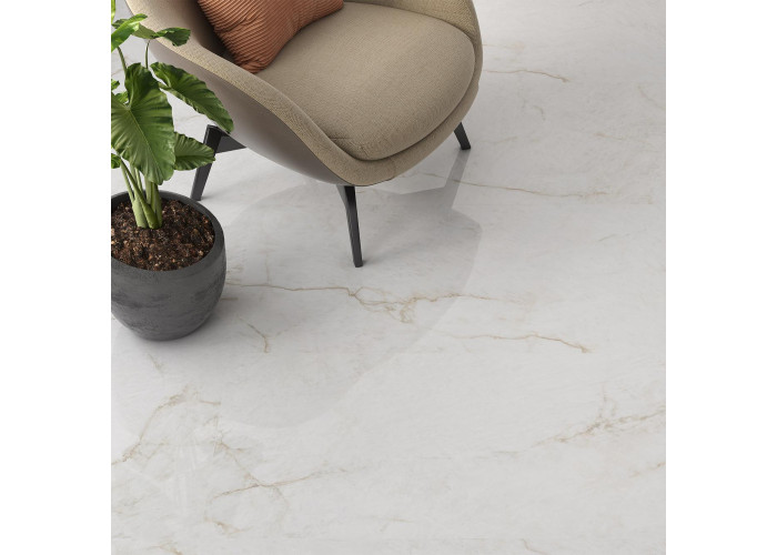 Керамограніт PAMESA Crystal White білий 120x60 см 0172500047272