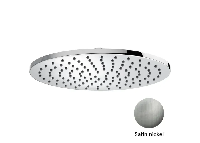 COSMO Верхній душ 280 мм., BRUSHED NICKEL Bossini чорний I00596000094005