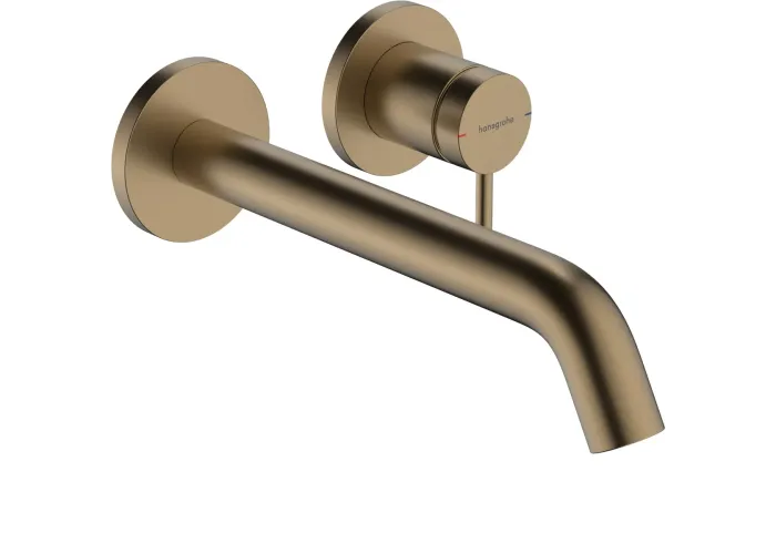 Змішувач для раковини Hansgrohe Tecturis S бронза 73351140