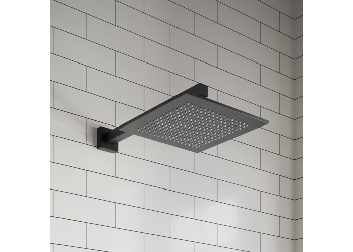 TVC000454530K5 Universal Showers Тримач верхнього душу, матовий чорний (1 сорт)