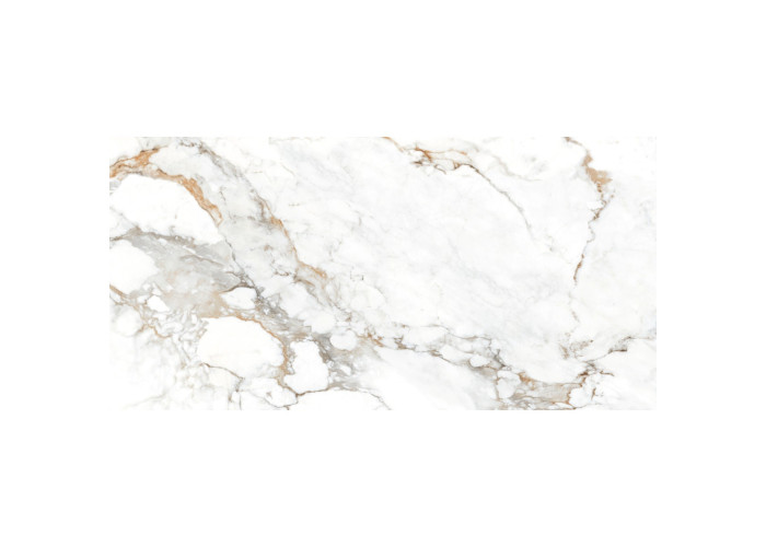 Керамограніт CERAMICA DESEO Crystal білий 120x60 см 542843