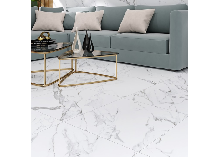 ATLANTIS WHITE SATIN RECT** (1 сорт)