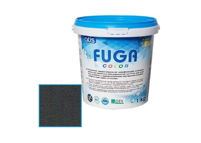Зат Atis Fuga Color A 120/1кг чорний 298901