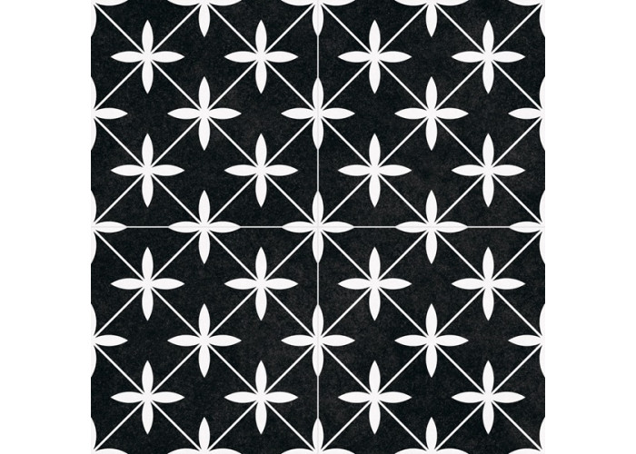 Плитка CERAMICA DESEO HIDRAULICOS чорний 45x45 см 579517