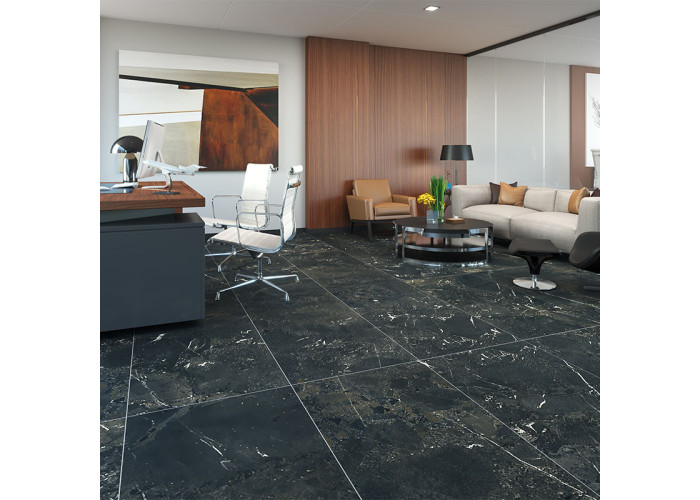 Керамограніт ALMERA CERAMICA (SPAIN) PULSE чорний 120x60 см 578430
