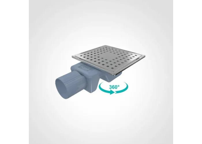 Душовий трап Inox-S Base VFD-773315 Valtemo