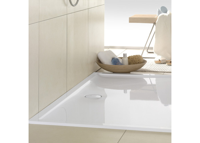 uDQ1490FFL2V-01  душовий піддон Stone White CeramicPlus, біла (1 сорт)