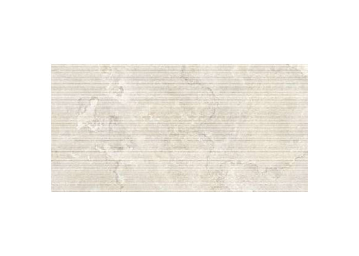 DR01BAR DORSET BIANCO CROSS CUT RIBBED SQ.120X60 (1 сорт)