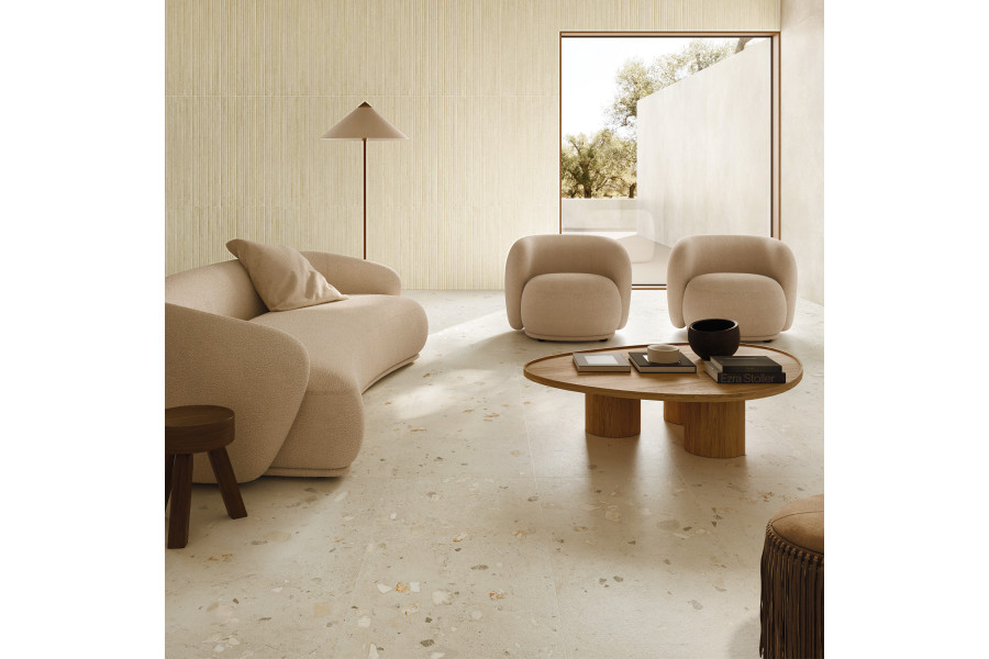FL08BAC I CEMENTI IVORY CIOTTOLO SQ. 120X60 (1 сорт)