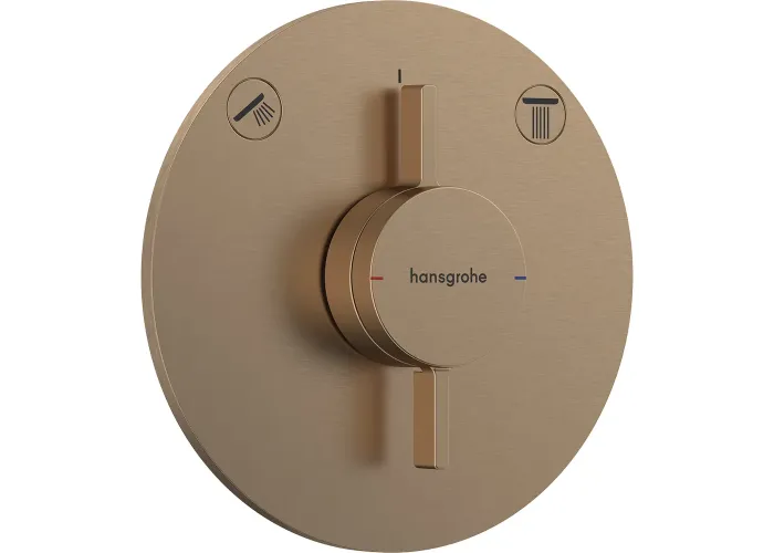 Змішувач для душу Hansgrohe DuoTurn S бронза 75418140