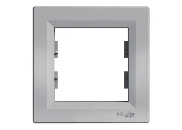 Рамка 1-місна Алюміній ASFORA (EPH5800161), Schneider Electric