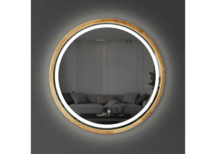 Дзеркало Perfection LED 800 Natural Oak Luxury Wood