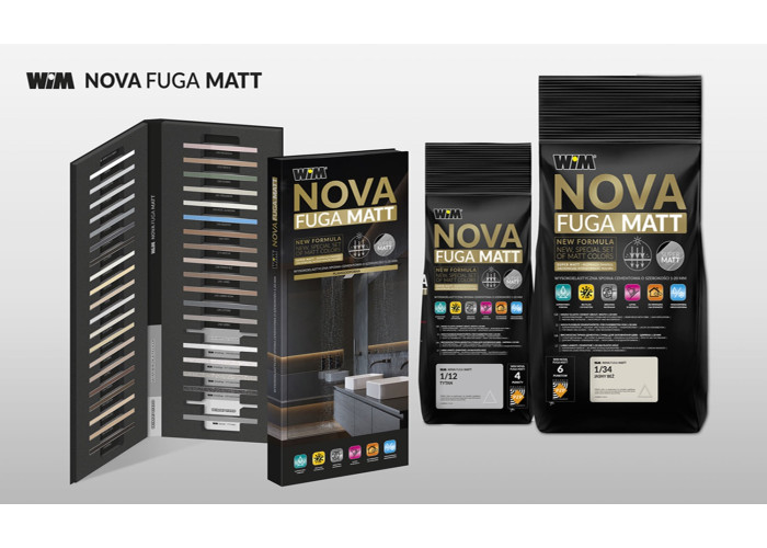 Зат WIM NOVA FUGA MATT 1/00 2кг білий
