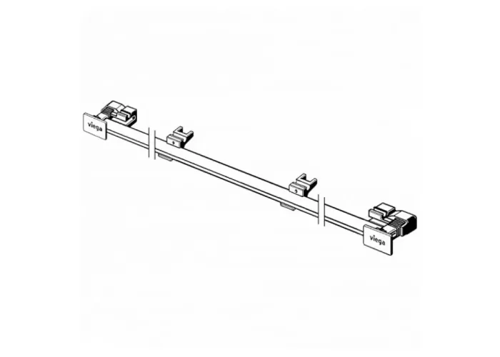 Advantix Vario Visign SR1 Дизайн вставка, матова Viega хром 736569