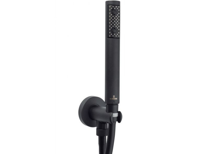 C12002C00073004 ZEN Душовий комплект зі шлангом 1500мм, чорниий мат (1 сорт)