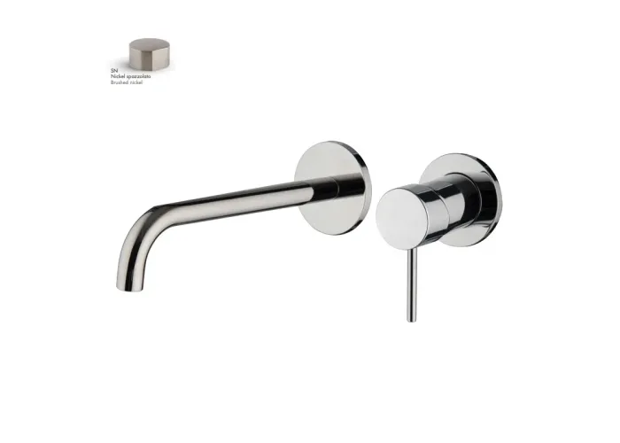Змішувач для умивальника Spillo Up Brushed nickel F3051WLX9SN Fima