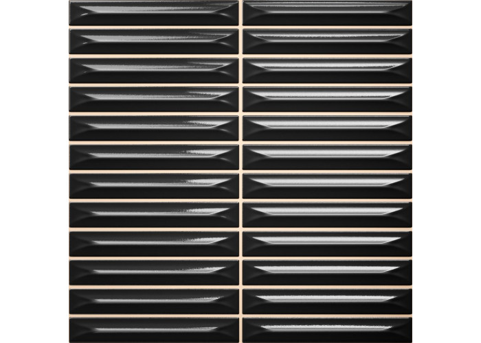 Плитка CERAMICA DESEO Arrow чорний 20x20 см 579363
