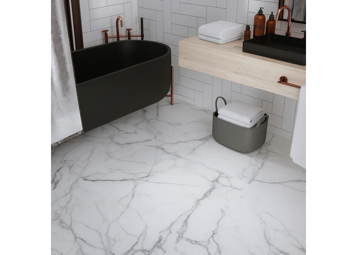 CALACATTA EXTRA БІЛА МАТОВА Н90580 (1 сорт)