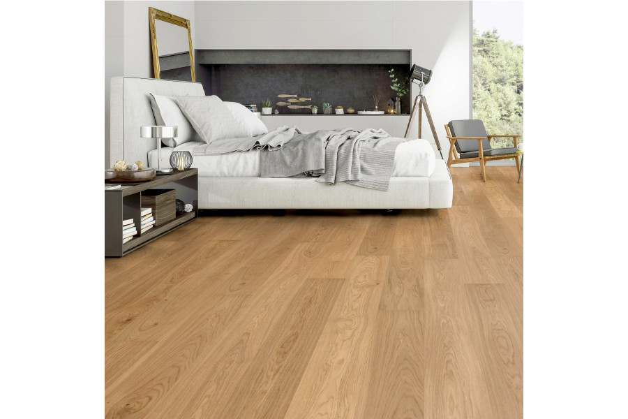 Паркетна дошка Eiche Silver Lake plank, balanced, brush Nature Protec EVO E700C (1 сорт)