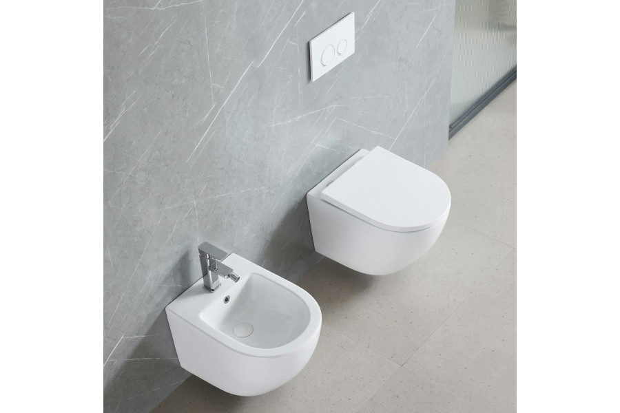 Біде підвісне DEVIT Flow білий DFL0460400W