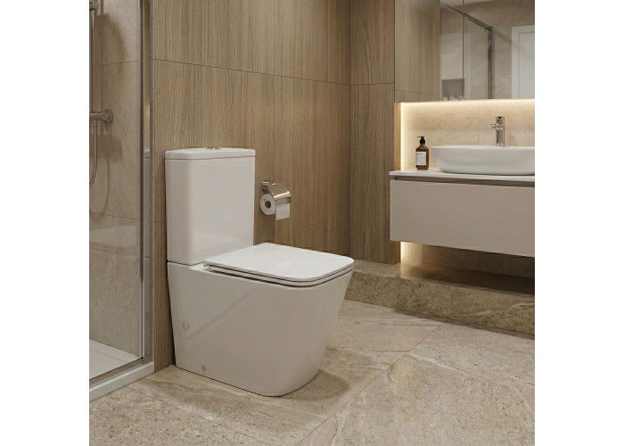 Компакт підвісний DEVIT Flow square білий DFL2170211W
