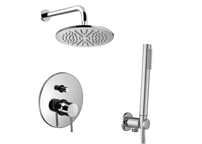 KITLIG015CR  LIGHT Комплект душової системи, хром (1 сорт)