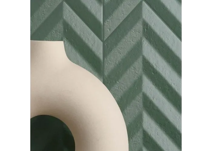 Плитка PERONDA Fold зелений 38x15 см 553549
