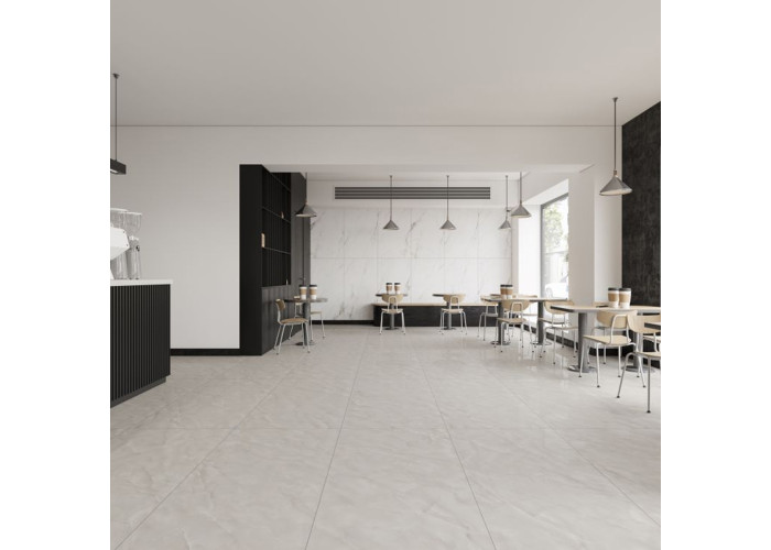 Керамограніт ALMERA CERAMICA-2 CARMINE JADE білий 150x75 см 589966