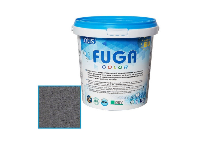 Зат Atis Fuga Color A 114/1кг антрацит (1 сорт)
