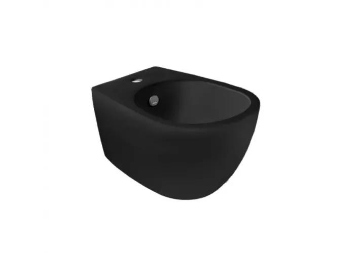 Біде підвісне Vignoni VI19 F85 (VI19-F85 NM) Вlack matte, SIMAS