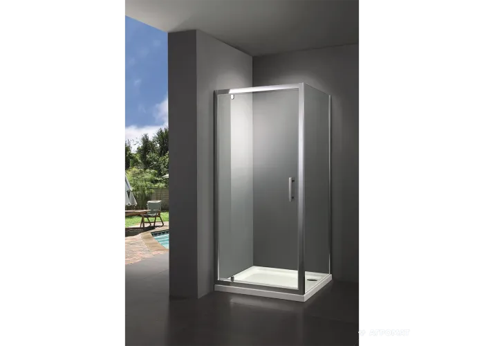 Душова кабіна кутова PRIMERA Frame хром SHRC56106