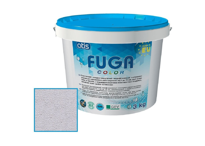 Зат Atis Fuga Color A 111/3кг сріблясто-сірий (1 сорт)