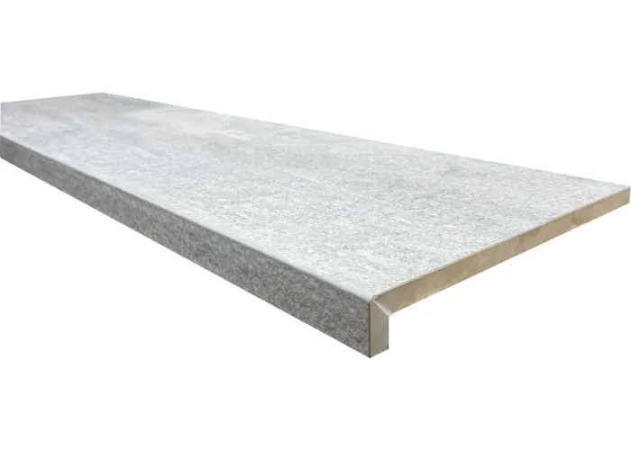 Сходинка пряма з капіносом SG 3512020023 Pietra Serena Grey 345x1200x20 Котто Кераміка