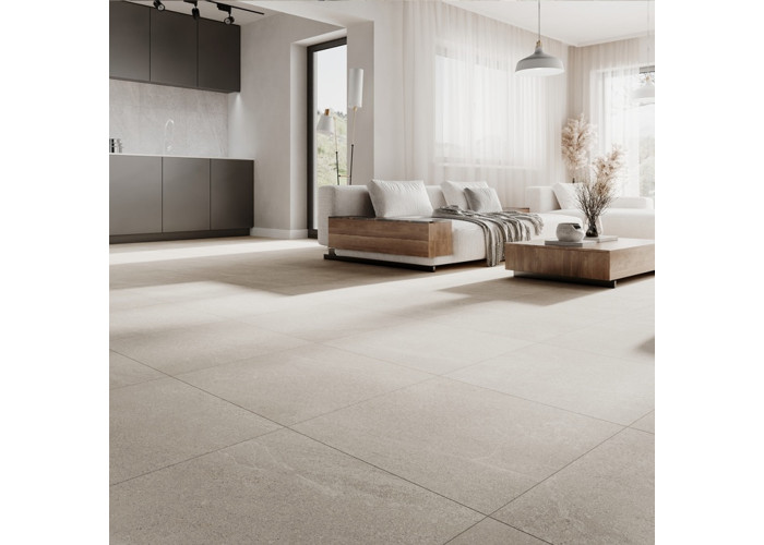 Керамограніт CERAMICA DESE0 Mora білий 120x60 см 5901503231982