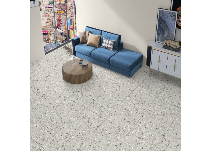 Керамограніт CERAMICA DESEO Cheppo сірий 120x60 см 542848