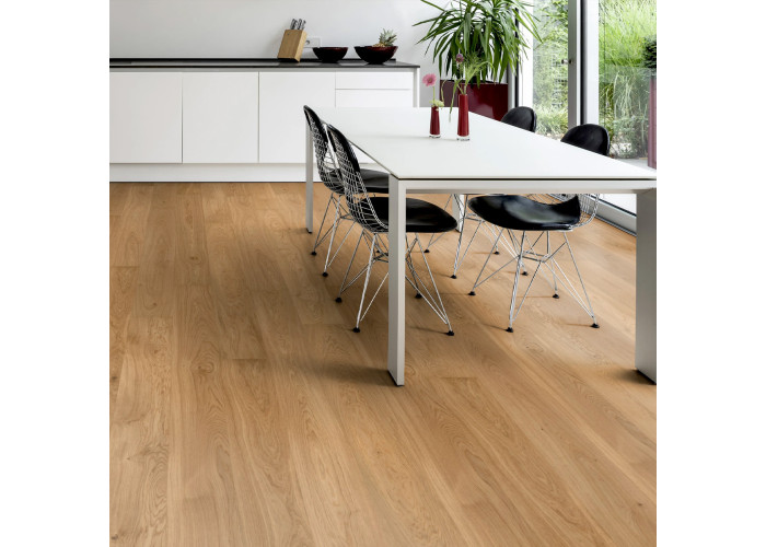 Паркетна дошка Eiche Silver Lake plank, balanced, brush Nature Protec EVO E700C (1 сорт)
